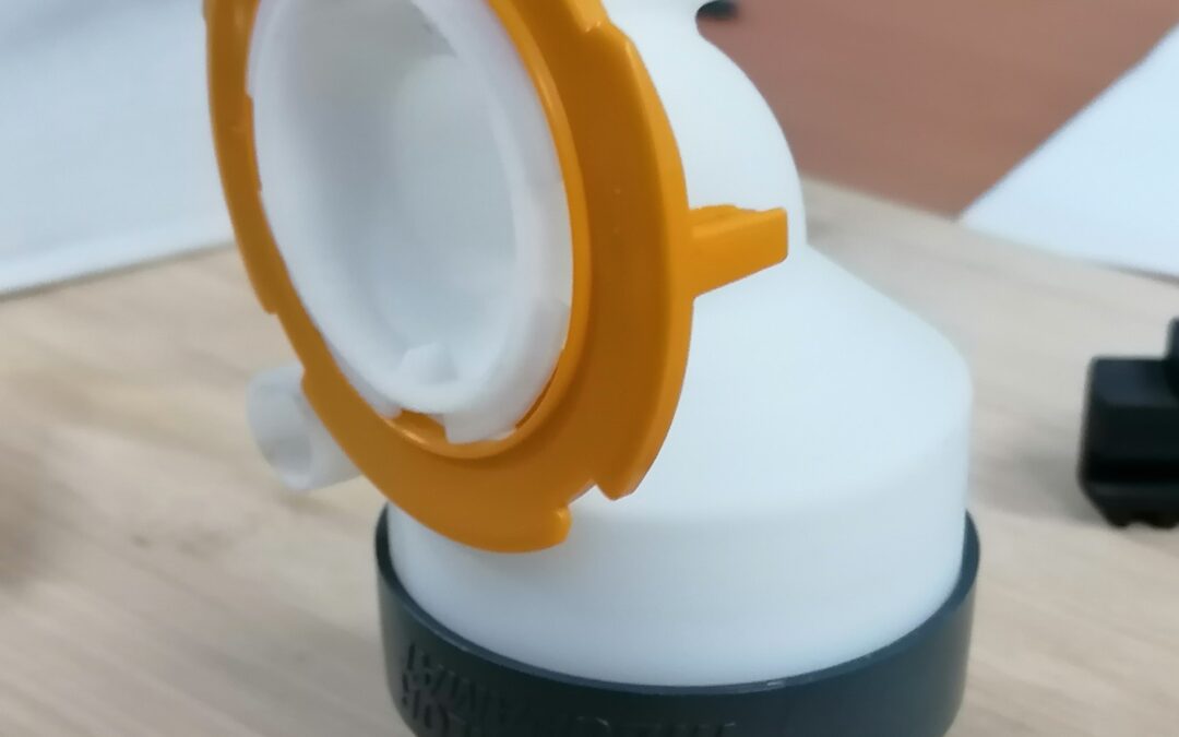 Ingeniería Inversa: Escaneado e Impresión 3D Boquilla sector Alimenticio