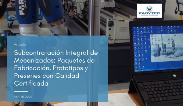 Subcontratación Integral de Mecanizados: Paquetes de Fabricación, Prototipos y Preseries con Calidad Certificada